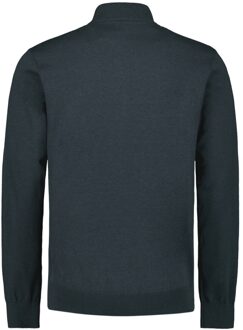 No Excess Pullover Half Zip 2 Coloured Melange Night  XL Navy