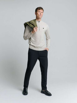 No Excess Pullover half zip chalk Grijs - XXXL
