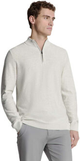 No Excess Pullover half zip melange kit - maat XXXL Groen