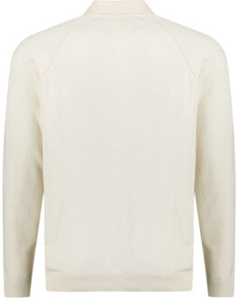 No Excess Pullover polo half zip solid kit Groen - L