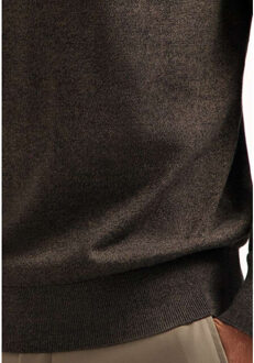 No Excess Pullover roll neck taupe Bruin - S