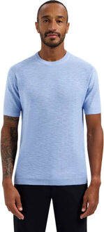 No Excess Pullover short sleeve crew neck slu blue Blauw - XXXL