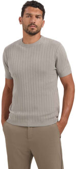 No Excess Pullover short sleeve crewneck soli clay Veelkleurig - XL