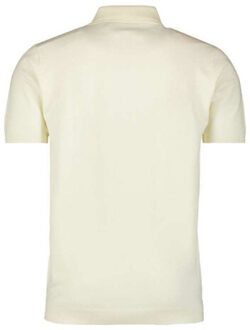 No Excess Pullover short sleeve polo button s offwhite Beige - XXL