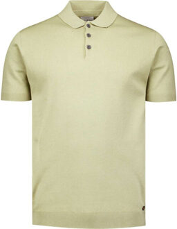 No Excess Pullover short sleeve polo solid light moss Bruin - XXL