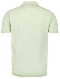 No Excess Pullover short sleeve polo v solid mint Groen - XXL