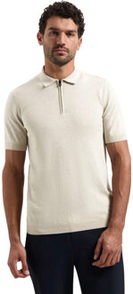 No Excess Pullover short sleeve polo zip mela desert Kaki - L