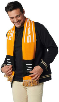 No Excess Scarf 3 coloured orange Oranje - One size