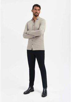 No Excess Shirt jersey melange stretch clay Veelkleurig - XXXL