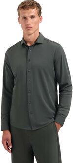No Excess Shirt jersey travel dark steel - maat XXXL Groen
