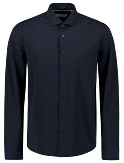 No Excess Shirt jersey travel night Blauw - L