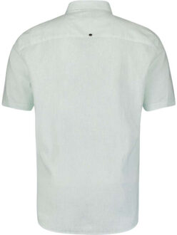 No Excess Shirt short sleeve 2 coloured melan ice Blauw