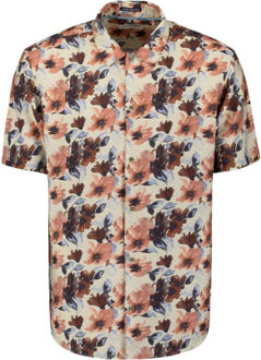 No Excess Shirt short sleeve allover printed sky Bruin - XL