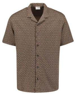 No Excess Shirt short sleeve jersey revers co caramel Bruin - M
