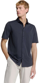 No Excess Shirt short sleeve jersey travel night Blauw - L