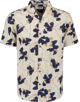 No Excess Shirt short sleeve revers collar al cement Grijs - M