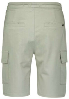 No Excess Short cargo jersey smoke Ecru