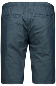 No Excess Short chino garment dyed light weig night Blauw - XL