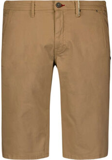 No Excess Short chino garment dyed twill stre Kaki - 31