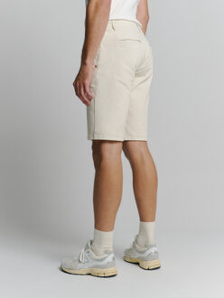 No Excess Short Chino Garment Dyed Twill Stretch Chalk  36 Wit
