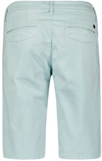 No Excess Short Chino Garment Dyed Twill Stretch Ice  32 Blauw
