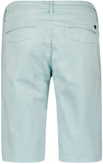 No Excess Short Chino Garment Dyed Twill Stretch Ice  34 Blauw