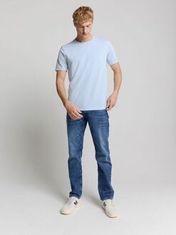 No Excess Structure T-Shirt Lichtblauw - L,M,XL,XXL