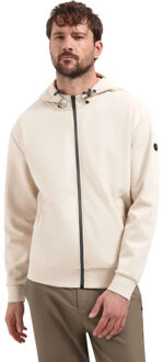 No Excess Sweater full zipper hooded interloc desert - maat M Kaki