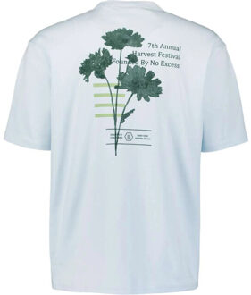 No Excess T-shirt crewneck heavy interlock ar sky Bruin - M