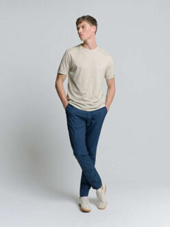 No Excess T-shirt crewneck melange kit Groen