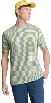 No Excess T-shirt crewneck multi coloured mel green - maat XL Groen