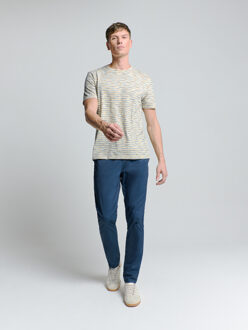 No Excess T-Shirt Crewneck Multi Coloured Melange Offwhite  XL Beige