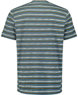 No Excess T-shirt crewneck multi coloured str cloud - maat S Beige