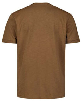 No Excess T-shirt crewneck slub camel Bruin - L