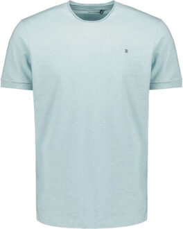 No Excess T-shirt crewneck slub ice Blauw - XXL