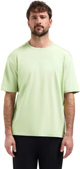 No Excess T-shirt crewneck solid heavy interl green Groen - M