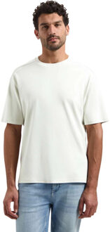 No Excess T-shirt crewneck solid heavy interl kit - maat M Groen