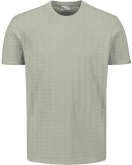 No Excess T-shirt crewneck solid relief jacqu smoke Ecru - XXL