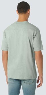 No Excess T-Shirt Melange Mint Groen - L,M,XL,XXL