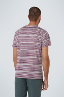 No Excess T-Shirt Strepen Rood Multicolour - L,XXL