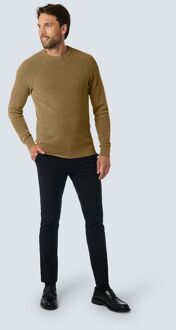 No Excess Trui Ribknit Khaki - XL,XXL