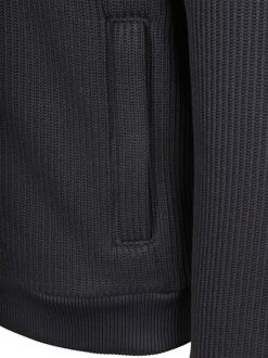 No Excess Vest Knitted Rib Structure Navy Blauw - 3XL,L,M,XL,XXL