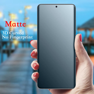 No Fingerprint Matte Film For OnePlus 8T 8 8Pro 7 7Pro 7T 7T Pro Nord 3D Curved Screen Protector Hydrogel Film Not Tempered Film