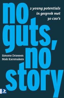 No guts, no story - Boek Simone Driessen (9052618844)