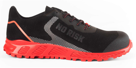 No Risk Red Spider 1247.14 S3 | Rood/Zwart | Maat 38 - 5607421016389