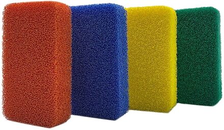 No-Scratch Spons, Kan Weerstaan Plakkerig Vuil, Schoon, Veilig, Non-stick Kookgerei, comfortabel En Te Houden Vorm