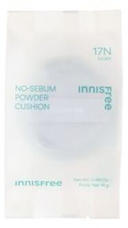 No-Sebum Powder Cushion Refill Only - 5 Colors 2023 Version - #17N Ivory