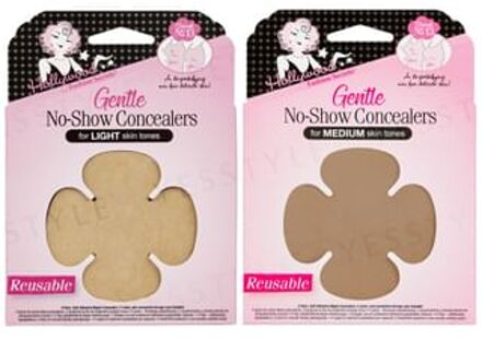 No-Show Reusable Concealers Medium - 4 pairs