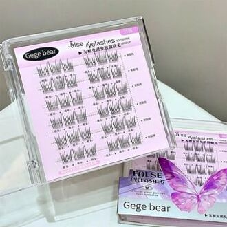 No Terrier Glue Free False Eyelashes - Group #Group - 36 bunches