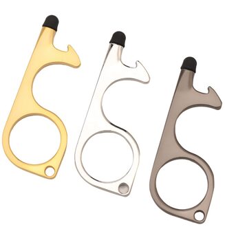 No-Touch Deuropener Lift Knop Contactloze Veiligheid Deur Opener Deur Handvat Sleutel Grip Veiligheid Bescherming Isolatie